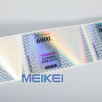 Etiquette de flacon d'emballage à impression personnalisée Etiquette de flacon d'hologramme en vinyle étanche Etiquettes de 3 ml pour peptides