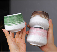 Nouvelle tasse à café en céramique artisanale de style moderne, tasse à café en céramique de luxe