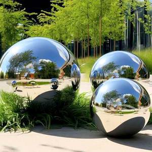 Sfera Lucida a Specchio 16-100MM, Artigianato in Metallo Art Déco, Sfere Decorative in Acciaio Inox per Vetrine, Sfera Ornamentale - Product Image 3