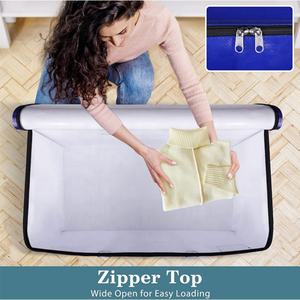 Bolsa de Polipropileno Laminado de 170 g/m² Personalizada, Bolsas de Mudanza Extra Grandes, Bolsa de Almacenamiento Resistente para el Hogar con Cierre - Product Image 5