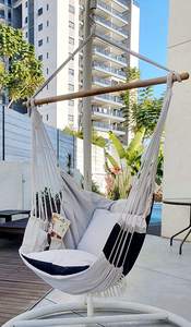 WOQI Chaise hamac suspendue personnalisée Livraison rapide Chaise hamac en coton - Product Image 5