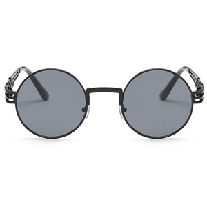 Venta al por <span class=keywords><strong>mayor</strong></span> de moda de las mujeres y los hombres de metal redondo vintage tonos gafas de sol con <span class=keywords><strong>el</strong></span> <span class=keywords><strong>templo</strong></span> especial - Product Image 2