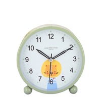Direkt vom Hersteller Moderner Unisex Einfacher Stilvoller Quarz Digitaler Runder Wecker mit Nadel LUMINOVA Hintergrundbeleuchtung Elektronisch