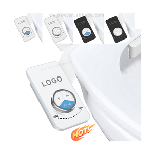 Bathroom Adjustable Water Pressure Smart <strong>Toilet</strong> <strong>Bidet</strong> Sprayer Non Electric Ultra-Slim Dual Nozzle Shattaf <strong>Bidet</strong> Attachment - Product Image 2