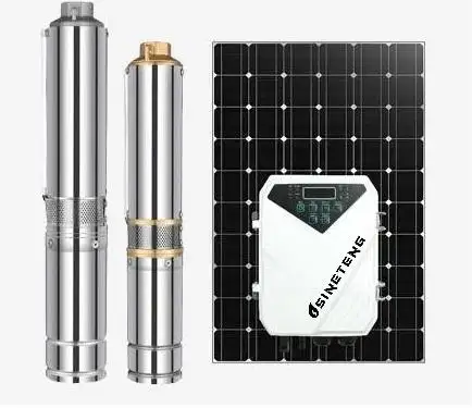 24V 48V 72V 110VDC Solar Photovoltaic System Kit 0.5Hp 1Hp Irrigation Brushless Motor Solar Water Pump Price for Garden