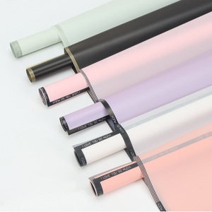 Bán Buôn Hot Bán Bảng Chữ Cái In Hoa Giấy Gói Không Thấm Nước <span class=keywords><strong>Matte</strong></span> Hàn Quốc Phiên Bản Bó Hoa Giấy Gói - Product Image 2