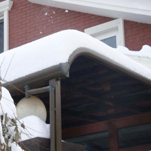 Tettoia <span class=keywords><strong>a</strong></span> <span class=keywords><strong>Sbalzo</strong></span> con Telaio in Alluminio e <span class=keywords><strong>Copertura</strong></span> in Lastre di Policarbonato <span class=keywords><strong>per</strong></span> Riparo Veicoli - Product Image 4