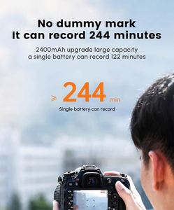 แบตเตอรี่กล้อง ugreen EN-EL15 NK ชาร์จซ้ำได้แบตเตอรี่กล้อง2400mAh สีดำ - Product Image 4