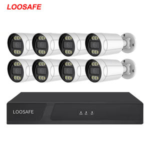 Çin fabrika fiyat 5mp 1080p 8ch su geçirmez H.264 Nvr kitleri Poe güvenlik kamera sistemi NVR kiti - Product Image 1