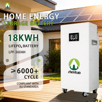 Système de stockage d'énergie domestique tout-en-un 16 kWh 32 kWh, batterie au lithium LiFePO4, générateur d'énergie solaire