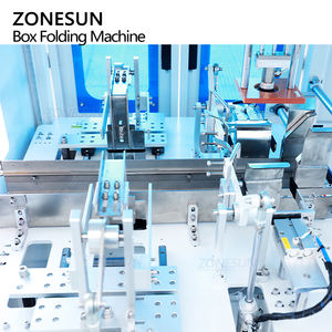 ZONESUN ZS-CSPM4 Machine de formage et de pliage de boîtes en carton entièrement automatique à servomoteur pour emballage de cartons d'avion - Product Image 5