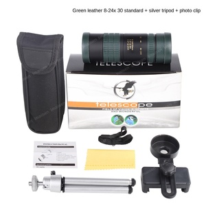 Teleskop Monokuler <span class=keywords><strong>Zoom</strong></span> 8-24x 30 untuk Luar Ruangan, High Times HD, Apertur Besar, Perjalanan Berkelanjutan, Bidang Pandang 45.5-80.5m/1000m - Product Image 5