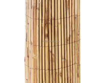 Oferta Especial: Valla de Bambú Natural para Jardín, Tejida, Económica, para Paneles de Jardín y Enrejados de Patio Trasero