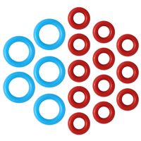 Joint torique en silicone de qualité alimentaire, résistant aux hautes températures, étanche à l'eau et à la poussière, disponible en différentes tailles, personnalisable, vente en gros