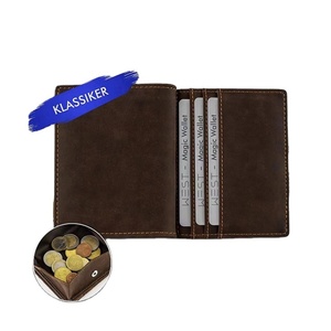 Portefeuille minimaliste Boshiho Slim pour poche avant, blocage RFID, porte-cartes en cuir, porte-cartes magique - Product Image 1