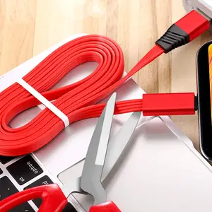 Einstellbares erneuerbares Schneid kabel Schnell reparieren Typ C Handy Wieder verwendbare USB-Daten Ladekabel