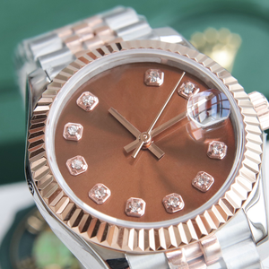 Montre mécanique automatique de luxe pour femmes, 31 mm, style designer en acier inoxydable 904L - Product Image 3