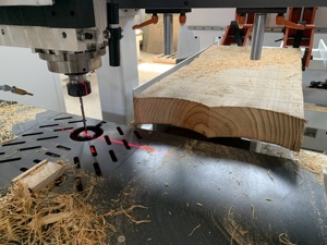Machine de découpe de bois de scie à ruban CNC TJ-2500 vendue en usine nouvelle utilisée pour les jambes de chaise à dossier incurvé lame de moteur de scie à panneau de travail du bois - Product Image 5