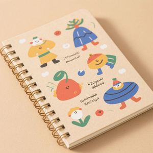Cuadernos Personalizados con Espiral, Diseño Elegante, Cubierta a Todo Color, Cubierta de Papel e Impresión de Logotipo - Product Image 1