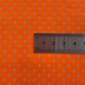 Hot Bán Polyester Lỗ Vải Thấp Đàn Hồi Thoáng Khí Lưới Lỗ Vải Bóng Rổ Thể Thao <span class=keywords><strong>Vest</strong></span> Vải - Product Image 2