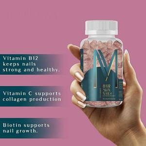 เยลลี่วิตามินเส้นผมสำหรับผู้ใหญ่ที่มีไบโอตินและคอลลาเจนผลิตภัณฑ์ดูแลสุขภาพสำหรับทารกแรกเกิดและสตรีมีครรภ์ - Product Image 5