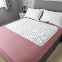 Protège-matelas imperméable et super absorbant en bambou organique, lavable, pour le lit, l'incontinence, les couches, super