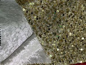 עיצוב אופנה 100% פוליאסטר לסרוג warp קרניבל בדים מנצנצים בגדי נשים נשים ספה בגדי נשים - Product Image 6