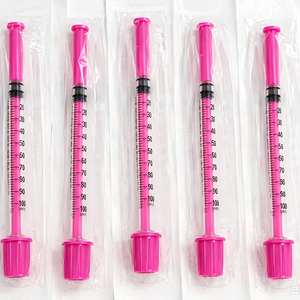 30G 31G 8MM 0.5ml 1ml Pink Disposable <strong>Insulin</strong> Syringe Safety <strong>Ultra</strong>- <strong>Fine</strong> Diabetic <strong>Insulin</strong> Syringe with <strong>Needle</strong> - Product Image 4