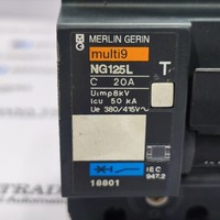 Plc Multi 9 Ng125l C 20a 8kv 50ka 380/415v~ Circuit Breaker 3 Pole for Warranty Product