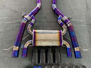 Ad alte prestazioni per Bmw M3/M4 G80/G82/G8x 3.0T tubo di scarico in lega di titanio Catback scarico Automobile - Product Image 5