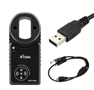El nuevo <span class=keywords><strong>programador</strong></span> de llaves automático XTOOL KC100 utiliza la herramienta de diagnóstico XTOOL para la codificación IMMO ECU para agregar una llave de aprendizaje. - Product Image 6