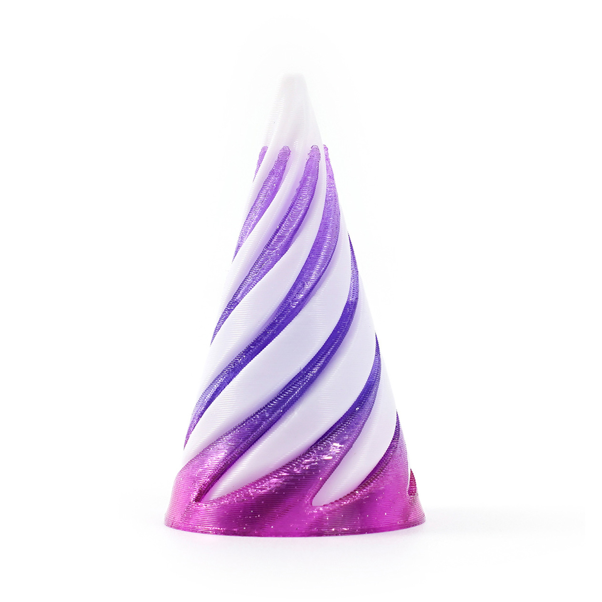 Spinner Cónico de Cristal Atardecer de 5CM