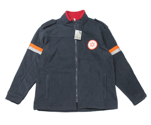 เสื้อแจ็คเก็ตยูนิฟอร์มรปภ. ผู้ชาย สีน้ำเงินกรมท่า ผ้าฟลีซโพลีเอสเตอร์ 100% สำหรับฤดูใบไม้ร่วง พร้อมระบบตรวจจับเข็ม - Product Image 1