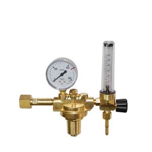 Mujelli CO2 Argon debimetre regülatörü ile bir basınç göstergesi - Product Image 1