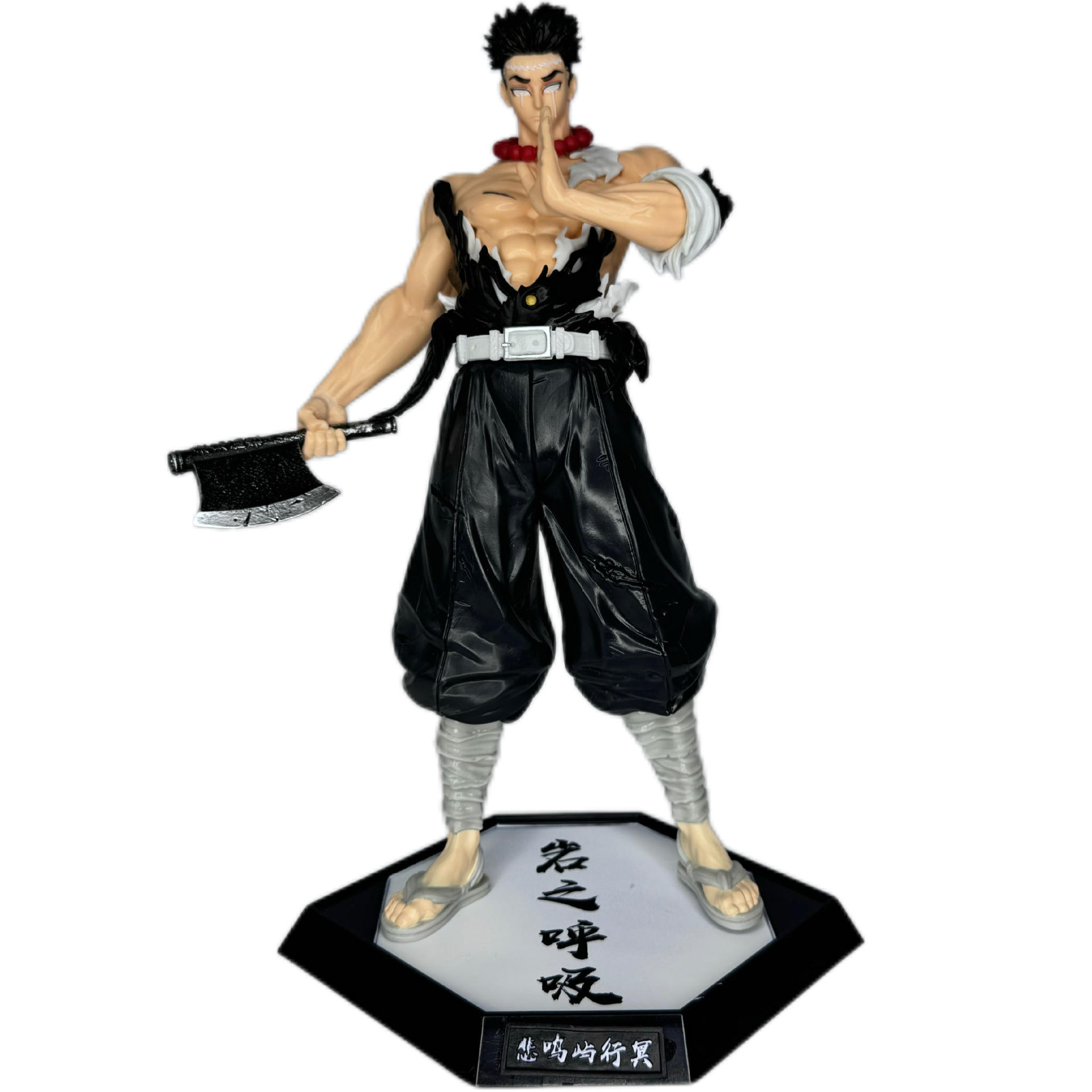 Pilier de roche gémissant dans l'abîme, 28 cm.