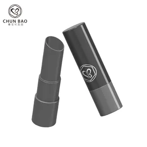 Oem ODM Tùy chỉnh màu rỗng nhựa AB ABS bao bì ưa thích Vòng Lip Balm container với nắp phẳng