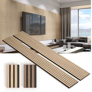 Indoor Acoustic <b>Panel</b> Decoration <b>Wood</b> Color Energy-Efficient Weatherproof Anti-Scratch WPC Wall <b>Panel</b> 3D Effects - Product Image 5