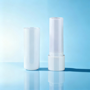 Emballage cosmétique en plastique blanc et vert, conteneur à rouge à lèvres, capacité de 3,5 à 3,8 g, couleurs et impression personnalisables, <span class=keywords><strong>tube</strong></span> pour baume à lèvres - Product Image 1
