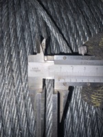Câble en acier galvanisé électrique DIN3055 6x7+FC 7x7 1770MPa
