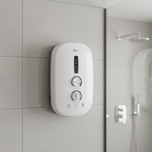 Calentador de Agua Eléctrico Instantáneo Portátil de 220V 5.5kw con Bomba Silenciosa y Perilla de Control para Ducha y Baño - Product Image 2