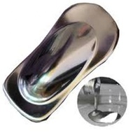 Peinture en aérosol effet chrome miroir argentée pour jantes de voitures