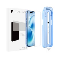 Protection d'écran 2.5D en verre trempé HD sans bordure, anti-bulles, anti-chute 9H pour iPhone 12 13 14 15 16 17 18 Pro Max, installation facile