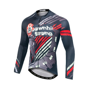 Maillot de cyclisme personnalisé DIY : Choisissez la texture du tissu et le design de la fermeture éclair, anti-transpiration, respirant, motif personnalisé pour les amateurs - Product Image 2
