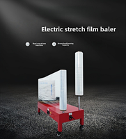 Machine d'emballage de film d'enroulement semi-automatique électrique, machine d'enroulement de film étirable pour cartons, haute productivité logistique