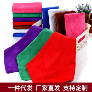 Serviette de séchage pour cheveux en microfibre Jin Ao 40x40 cm, séchage rapide, usage général, chiffon de nettoyage - Product Image 5