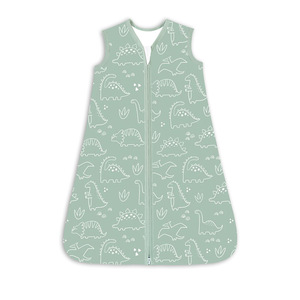 Gilet d'emmaillotage intégré en coton 100 % de classe A pour bébé, sac de couchage anti-coup de pied, doux et respirant, sans manches pour nourrissons et tout-petits - Product Image 6