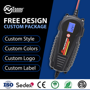<span class=keywords><strong>Chargeur</strong></span> de <span class=keywords><strong>batterie</strong></span> intelligent LCD 6V/12V 4A en gros pour usine - Mainteneur intelligent entièrement automatique personnalisé pour <span class=keywords><strong>voiture</strong></span> et moto - Product Image 2