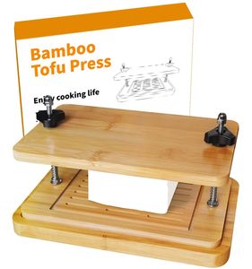 Molde de tofu de bambú para prensa de tofu, seguro para lavavajillas - Product Image 3
