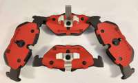 Neue Hintere Bremsbeläge für X5 E70/X6 E71 34216767150 34216773161 34216774692 D1295 WVA24155 Hochleistungs-Premium-Keramik-Kit
