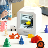 KOKONI EC1 Printer 3D Portabel Pintar Dual Extruder AI Photos Build App Control & Cloud Slicing Garansi 1 Tahun hingga 100mm/s Baru